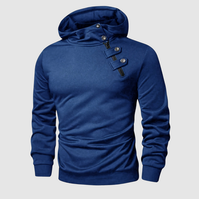 Nolan - Buttoned Hoodie