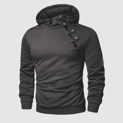 Nolan - Buttoned Hoodie