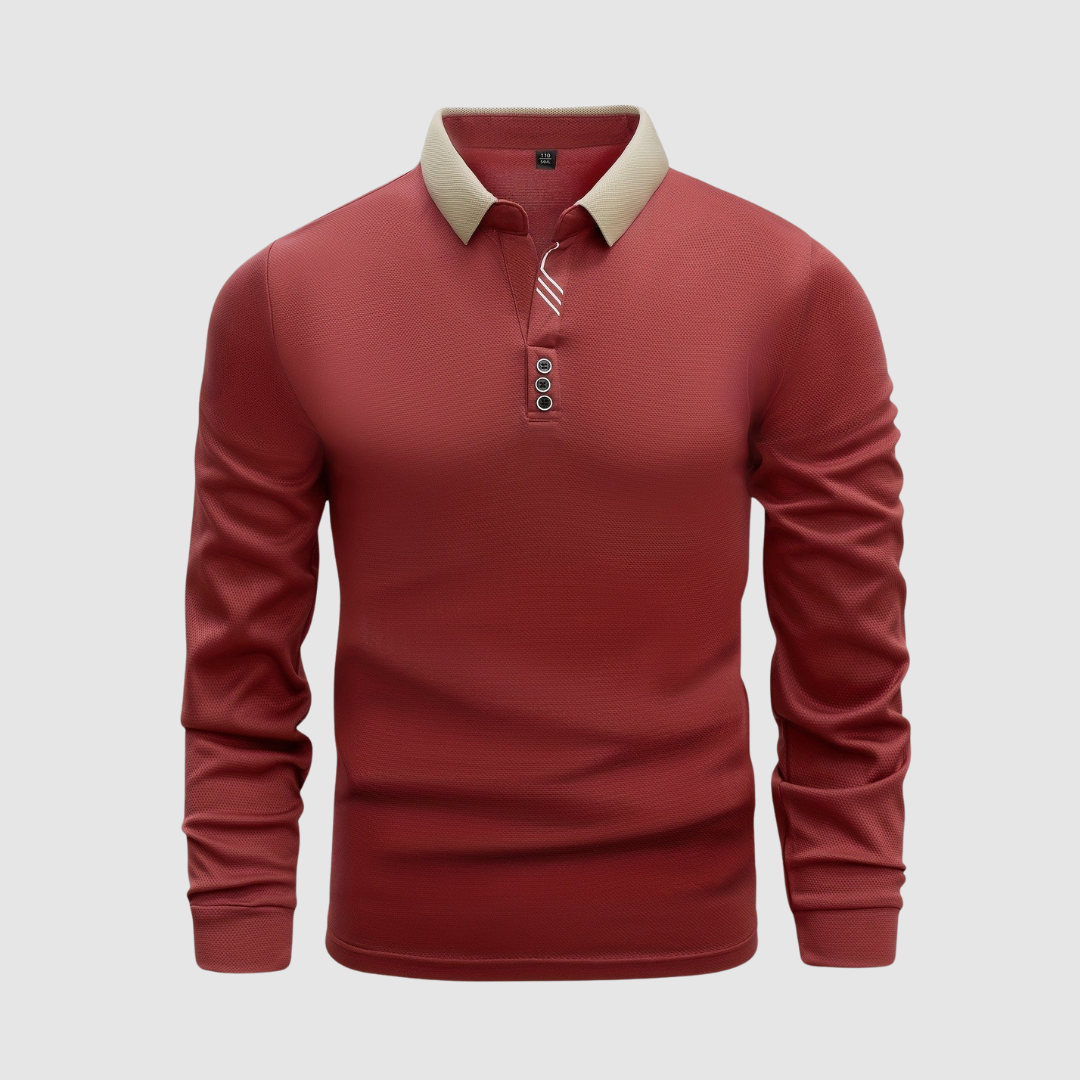 Colton - Long Sleeve Polo