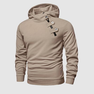 Nolan - Buttoned Hoodie