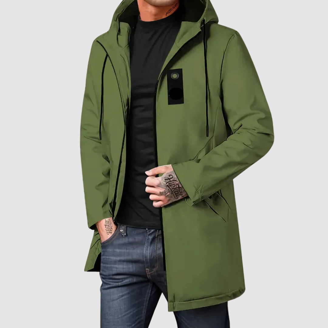 Harlan - Hooded Windbreaker Jacket