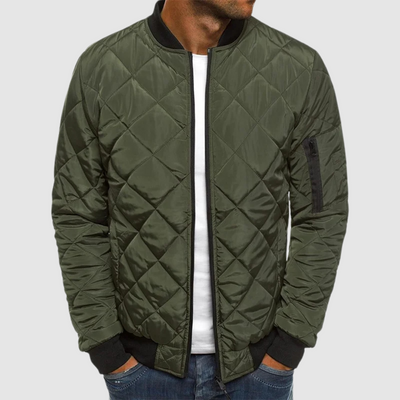 Daniel - Stylish Quilted Bomber Jacket