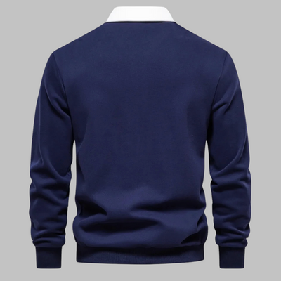 Éliane™ | Elegant and Comfortable Polo Sweater