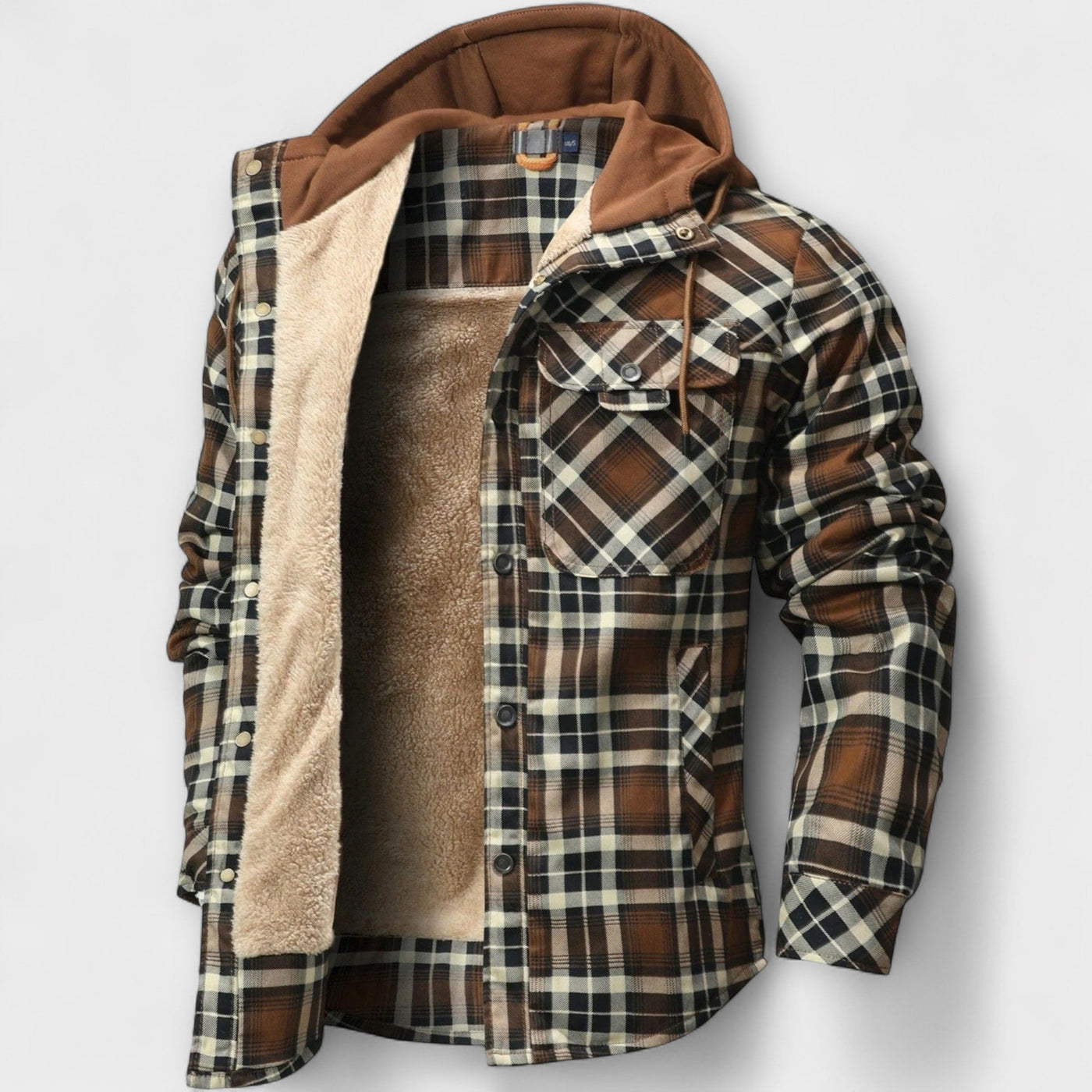 Porter - Flannel Jacket with Hood
