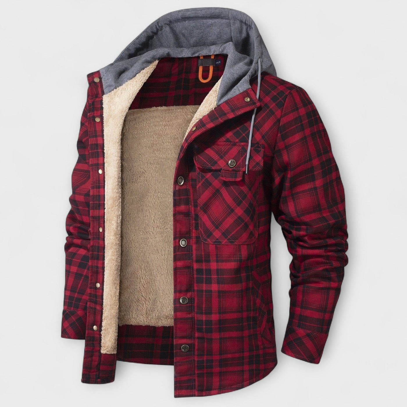 Porter - Flannel Jacket with Hood