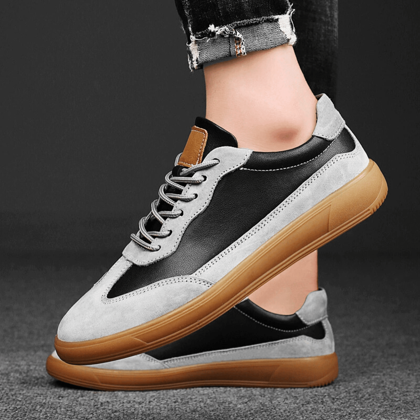 Casual Genuine Leather Sneakers