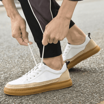 Italian Genuine Leather Sneakers