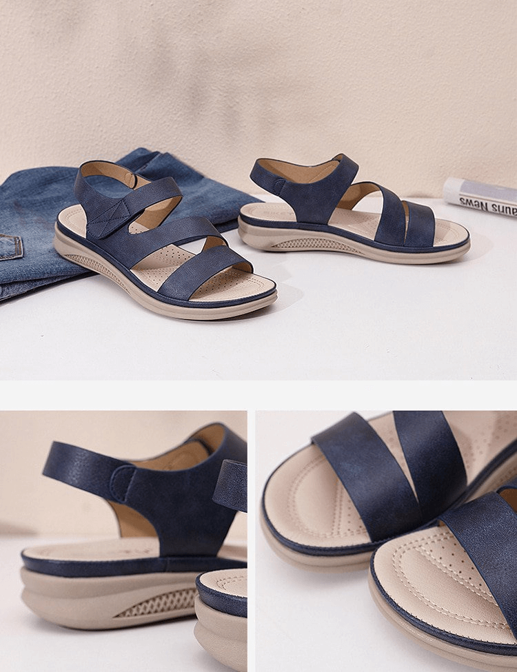 Alessandra - Orthopedic Wedge Sandals