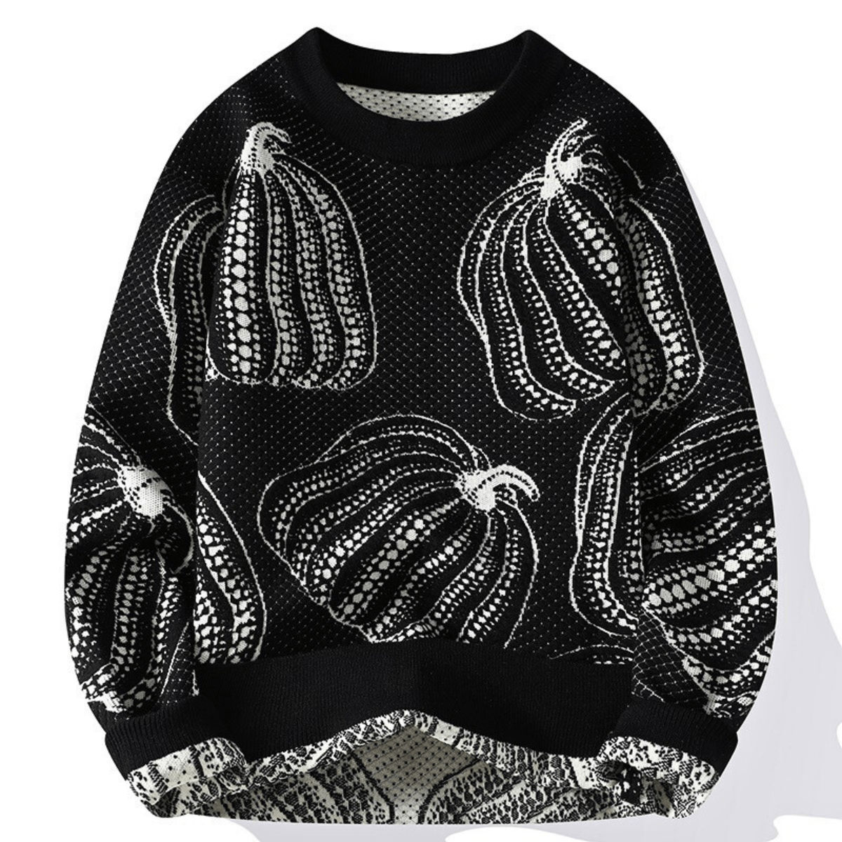 Pam - Pumpkin Knit Sweater