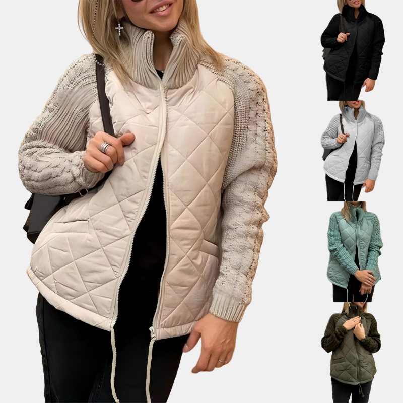 Clara - Soft-Knit Puffer Jacket