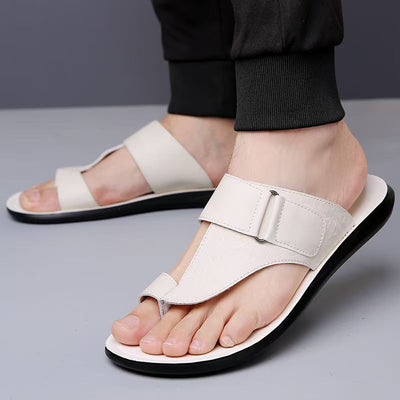 Callen Luxe | Bare Leather Sandals