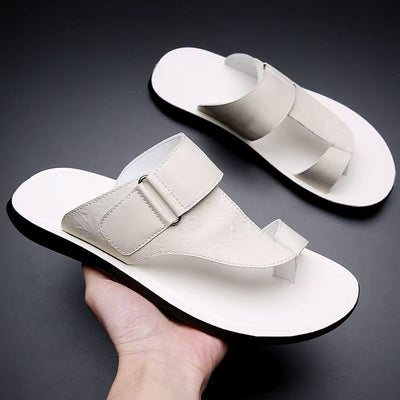 Callen Luxe | Bare Leather Sandals