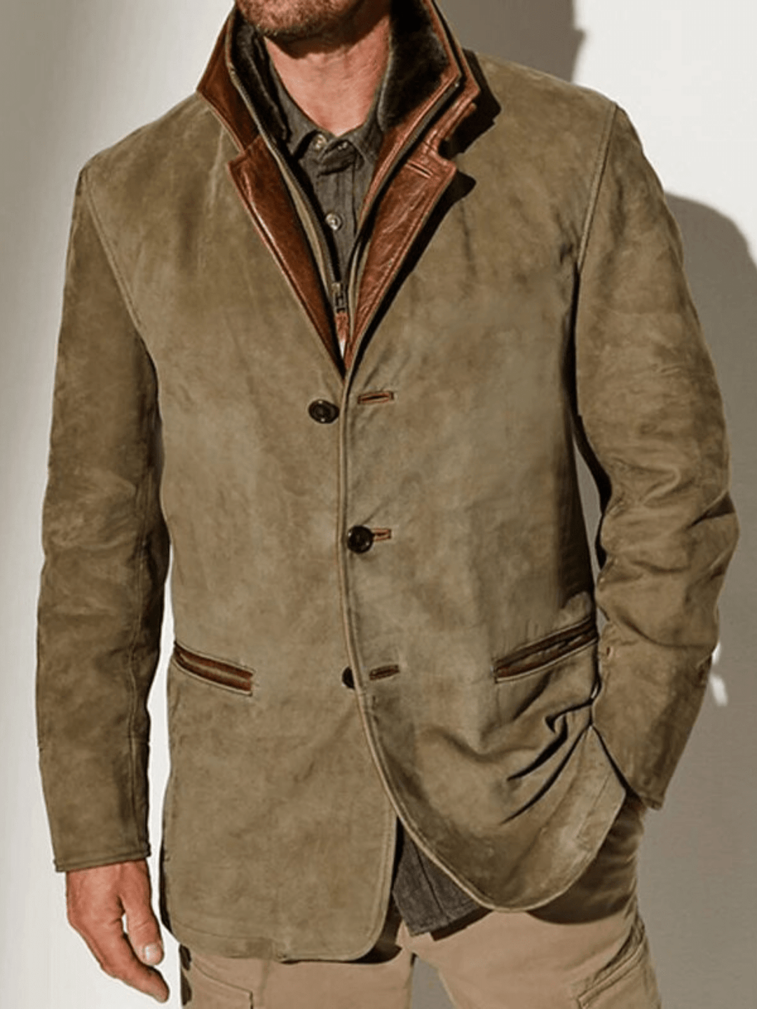 HECTOR - Luxurious Suede Jacket